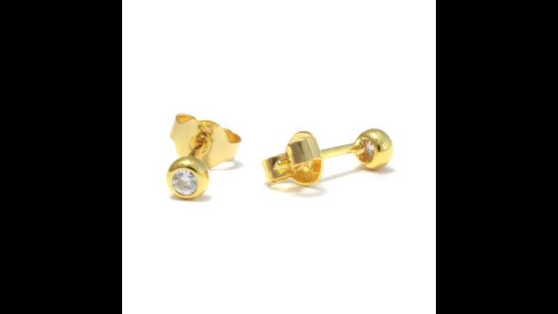 Cost of small gold earrings discount